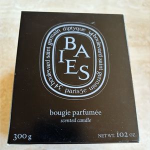 NEW IN BOX DIPTYQUE Baies (Berries) Scented Candle 10.2oz big size 75 hour burn